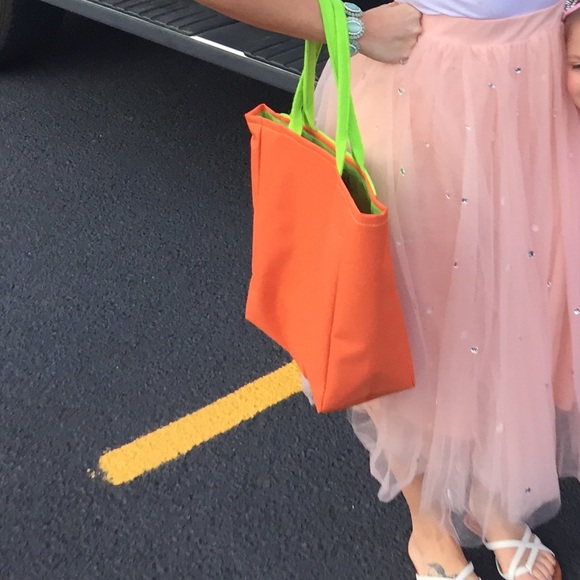 Windsor light pink tulle skirt with silver rhinestones - Picture 4 of 14